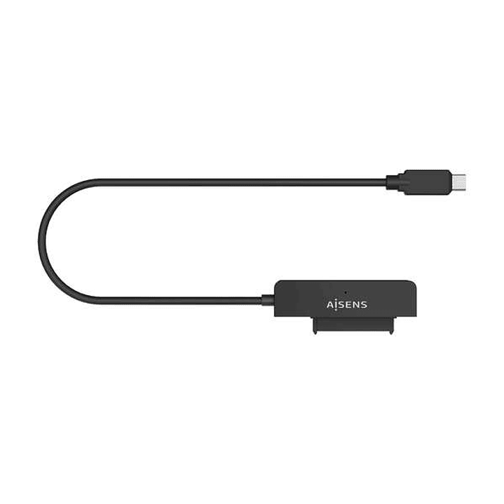 Aisens Adaptador ASE-25C04B SATA a USB-C USB 3.0/USB3.1 Gen1 para Discos Duros 2.5