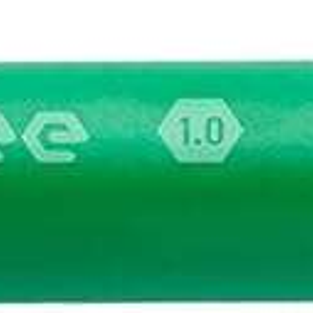 Pentel iZee Boligrafo de Bola Retractil - Punta 0.7mm - Trazo 0.35mm - Clip de Metal - Color Verde 1