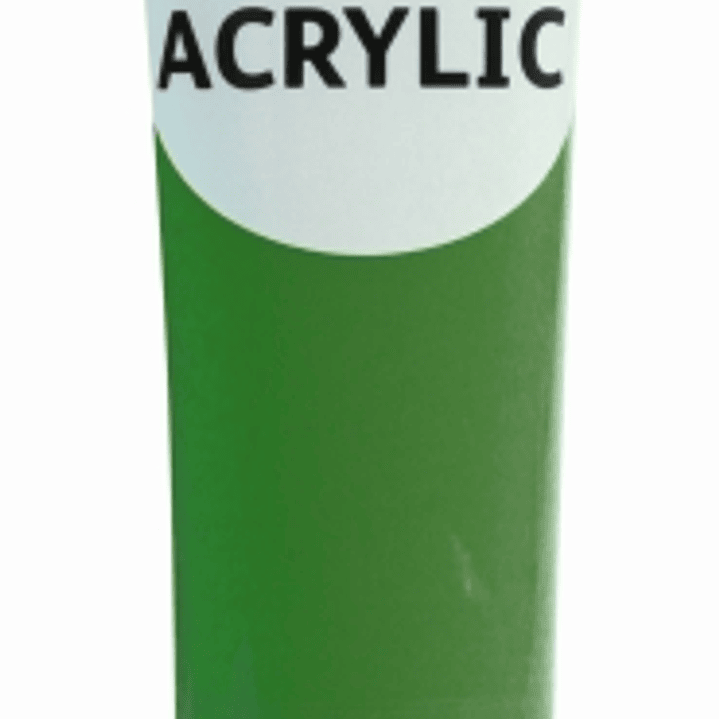 Daler Rowney Simply Pintura Acrilica - Tubo de Plastico - 75ml - Color Verde Oscuro 1