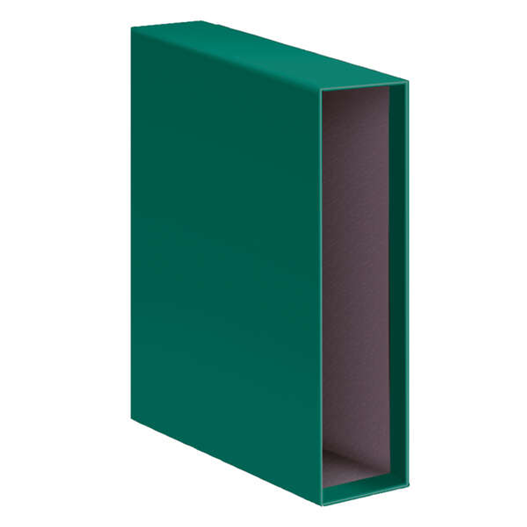 Dohe Archicolor Funda para Archivador de Palanca - Formato Folio - Carton Forrado - Color Verde 1