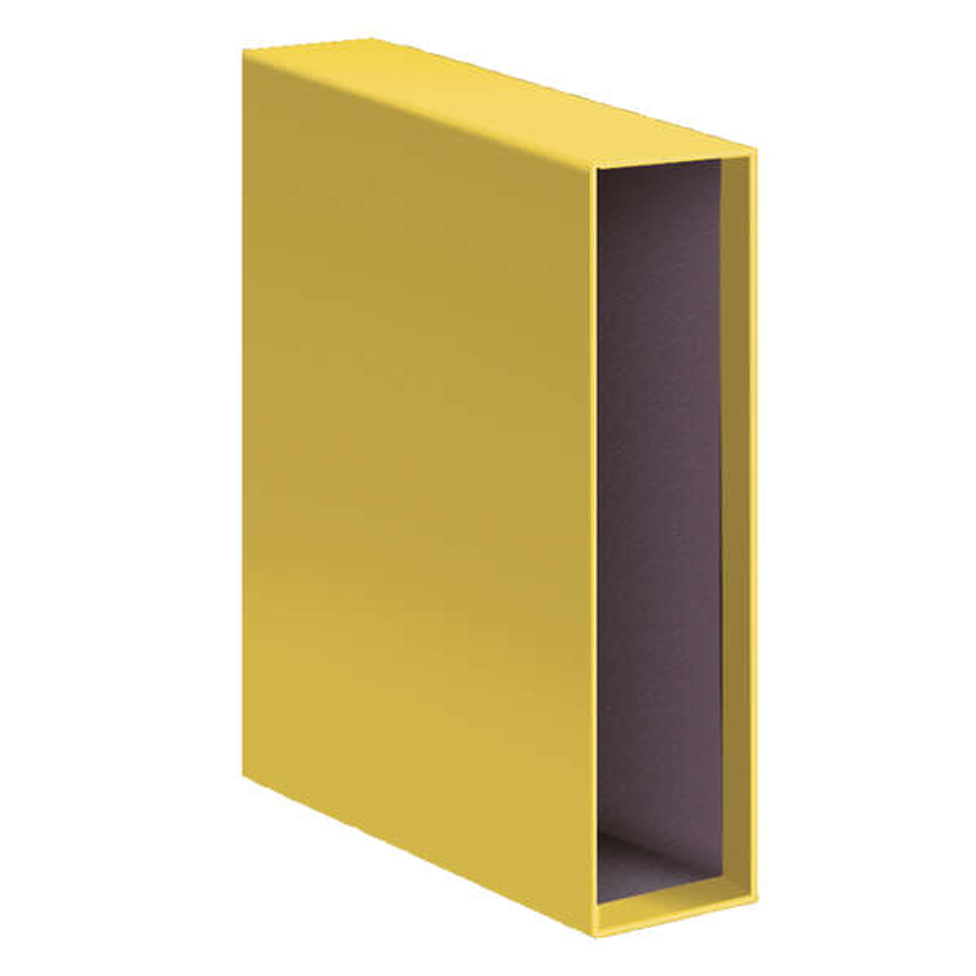 Dohe Archicolor Funda para Archivador de Palanca - Formato Folio - Carton Forrado - Color Amarillo 1