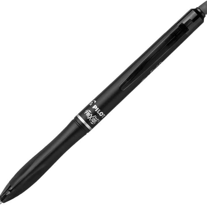 Pilot Frixion Ball Plus Boligrafo Borrable - Punta de 0.7mm y Trazo de 0.35mm - Recargables - 80% de Plastico Reclclado - Color Negro 1