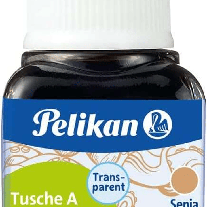 Pelikan Tinta China 523 10ml N.15 - 10ml - Tinta de Alta Calidad - Ideal para Dibujo y Caligrafia - Color Sepia 1