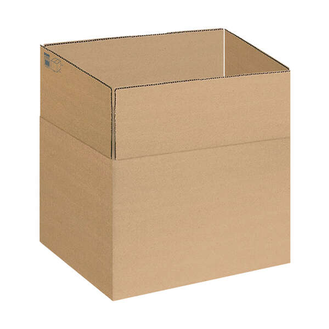 Dohe Cajas de Embalaje de 4 Solapas - Medidas 440x325x420mm - Carton de Canal 3mm - Resistente y Duradero - Ideal para Envios y Almacenamiento 1