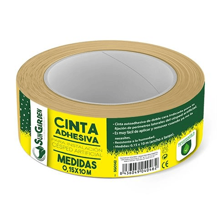Sungarden Cinta AdhesivaPara Instalacion de Cesped Artificial 0.05x10m 1