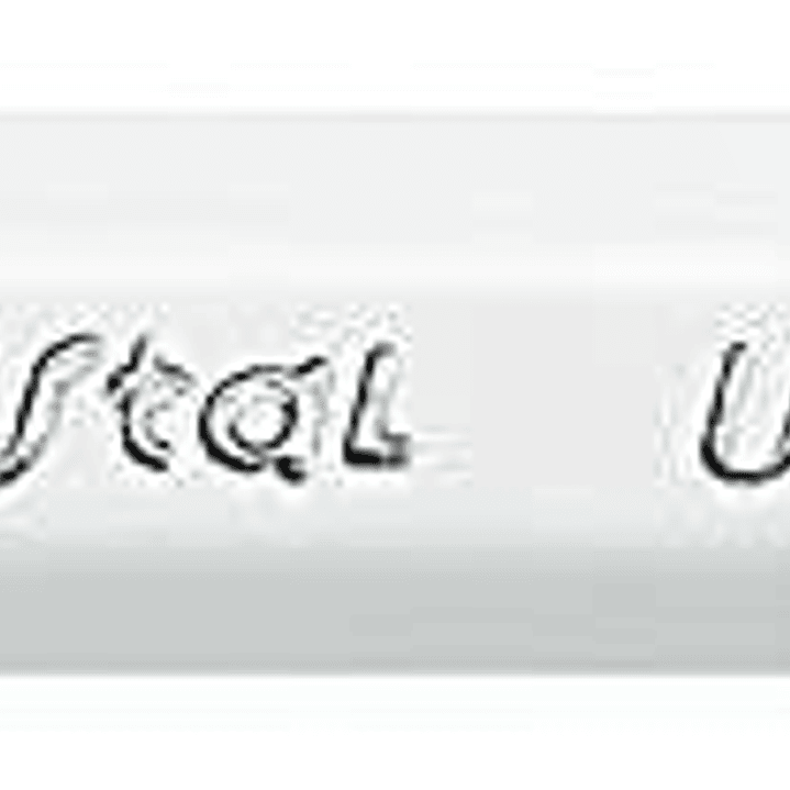 Bic Cristal Up Boligrafo de Bola - Punta de 1.2mm - Tinta con Base de Aceite - Cuerpo Blanco - Color Azul 1