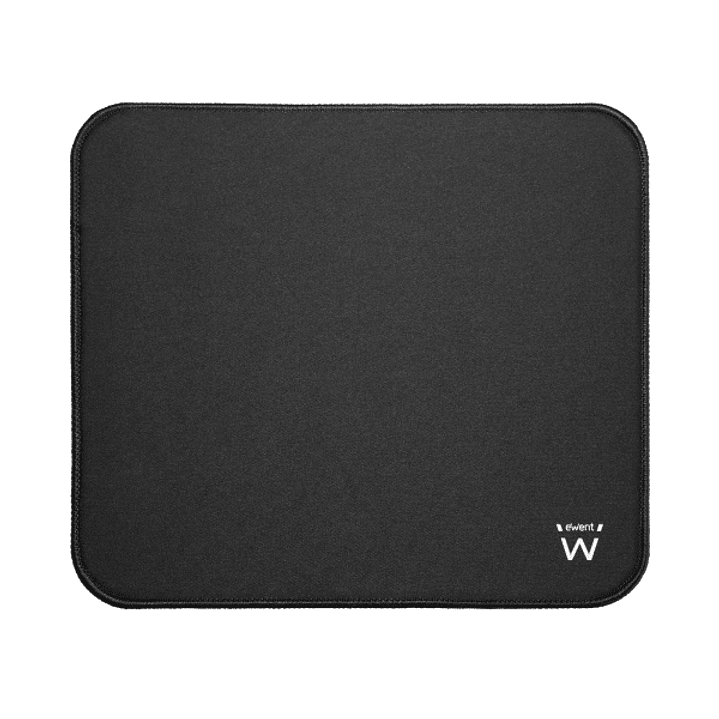 Ewent Alfombrilla para Raton - Superficie de Poliester - Base de Goma Antideslizante - 250x220x6mm - Color Negro 1