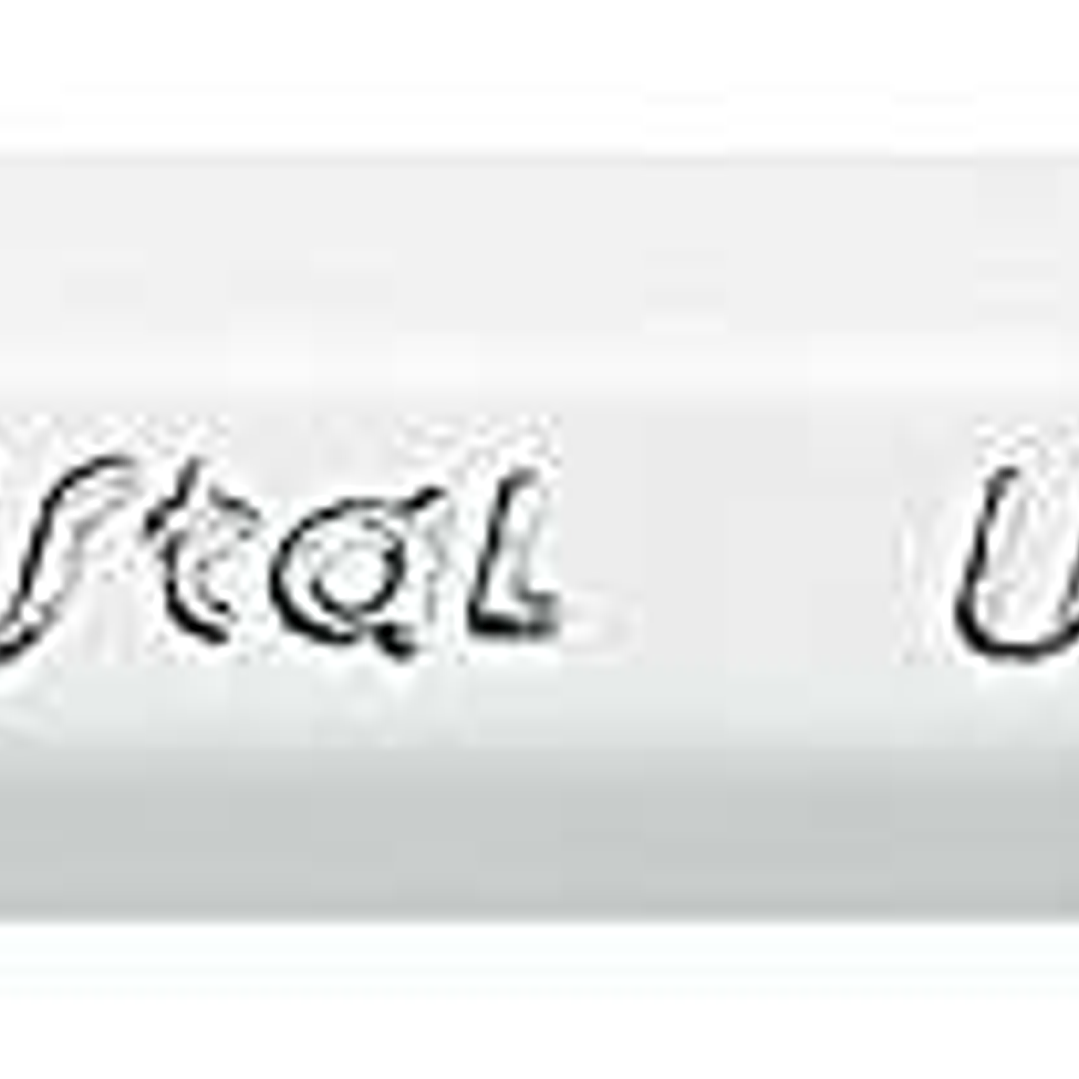 Bic Cristal Up Boligrafo de Bola - Punta de 1.2mm - Tinta con Base de Aceite - Cuerpo Blanco - Color Negro 1