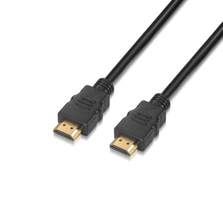 Aisens Cable HDMI 2.0 Certificado 4K HDR 60Hz Premium Macho a Macho - Ultra HD 3D ARC - 4K - 1.0m - Color Negro 1