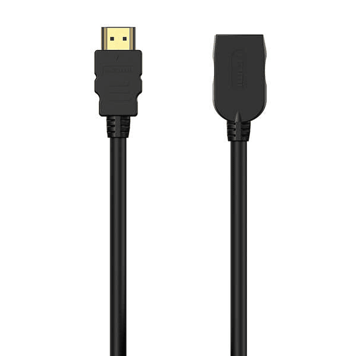 Aisens Cable HDMI V2.0 Prolongador Premium Alta Velocidad / HEC 4K@60HZ 18GBPS - A/M-A/H - 1.0M - Color Negro 1