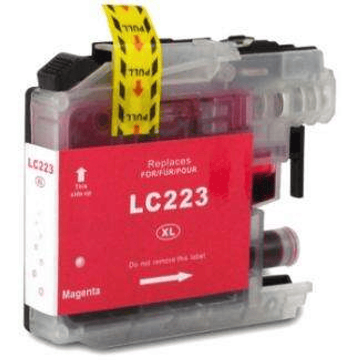 Brother LC223/LC221 Magenta Cartucho de Tinta Generico - Reemplaza LC223M/LC221M 1