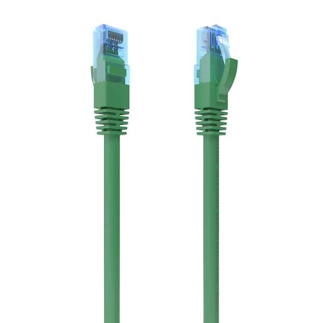 Aisens Cable de Red Latiguillo RJ45 Cat.6 UTP AWG26 CCA - 4.0m - Color Verde 1