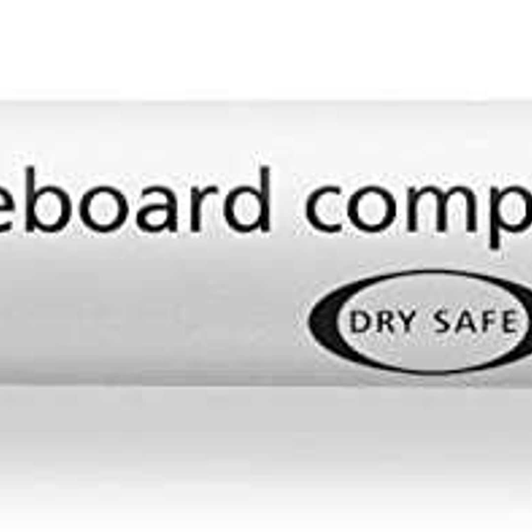 Staedtler Lumocolor 341 Marcador para Pizarra Blanca - Punta Biselada 1 - 2mm Aprox - Secado Rapido - Color Negro 1