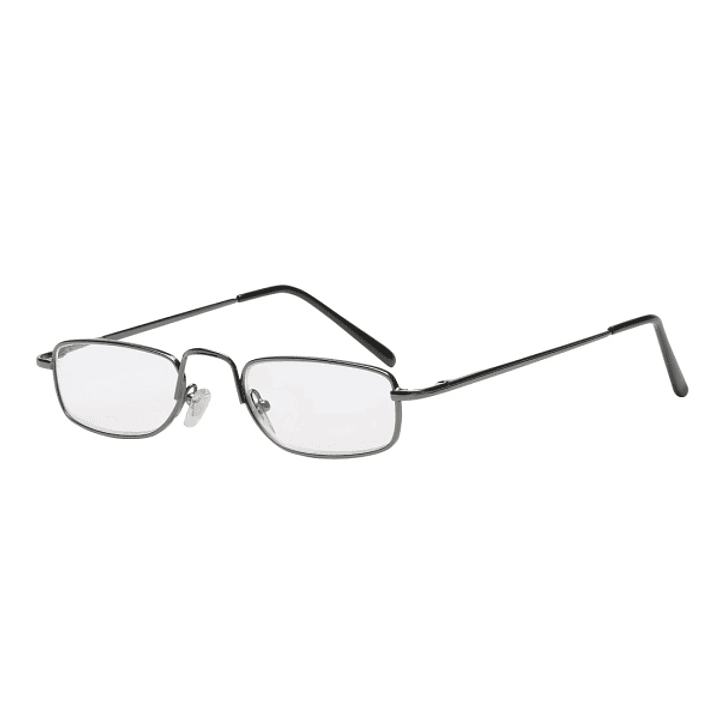 Hama Gafas de Lectura de +2.0 Dioptrias - Montura Metalica - Unisex - Color Plata 1