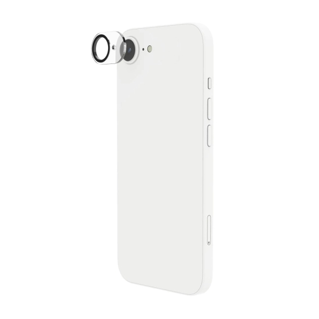 Hama Cam Protect Protector de Camara para iPhone 16E - Vidrio Templado - Color Transparente 1
