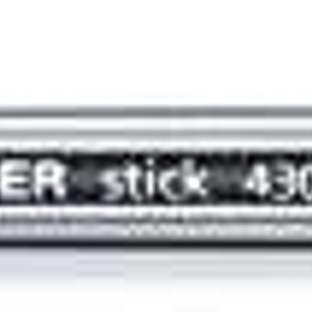 Staedtler Stick 430 Boligrafo con Capuchon - Punta 0.35mm - Tinta Endeleble - Color Azul 1
