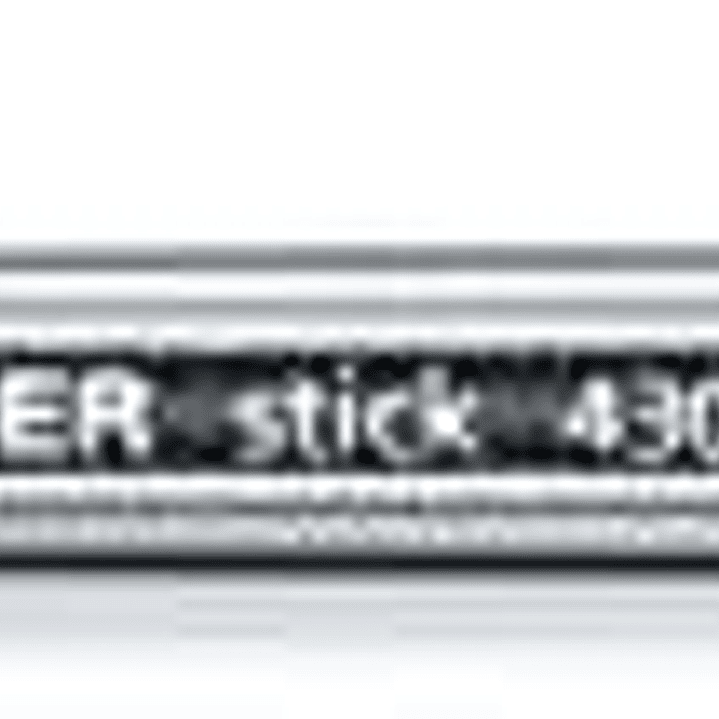 Staedtler Stick 430 Boligrafo con Capuchon - Punta 0.35mm - Tinta Endeleble - Color Azul 1