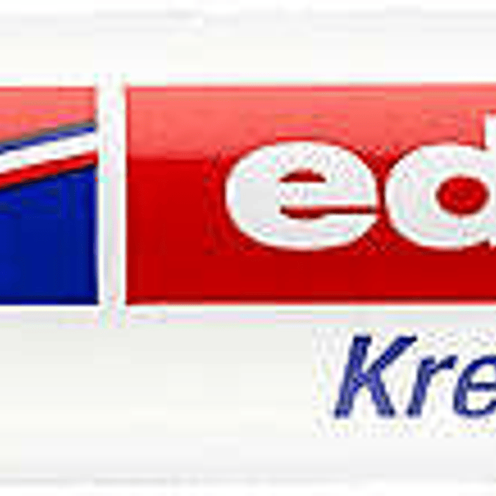 Edding 4095 Rotulador de Tiza Liquida - Punta Redonda - Trazo entre 2 y 3mm - Olor Neutro  - Color Azul 1