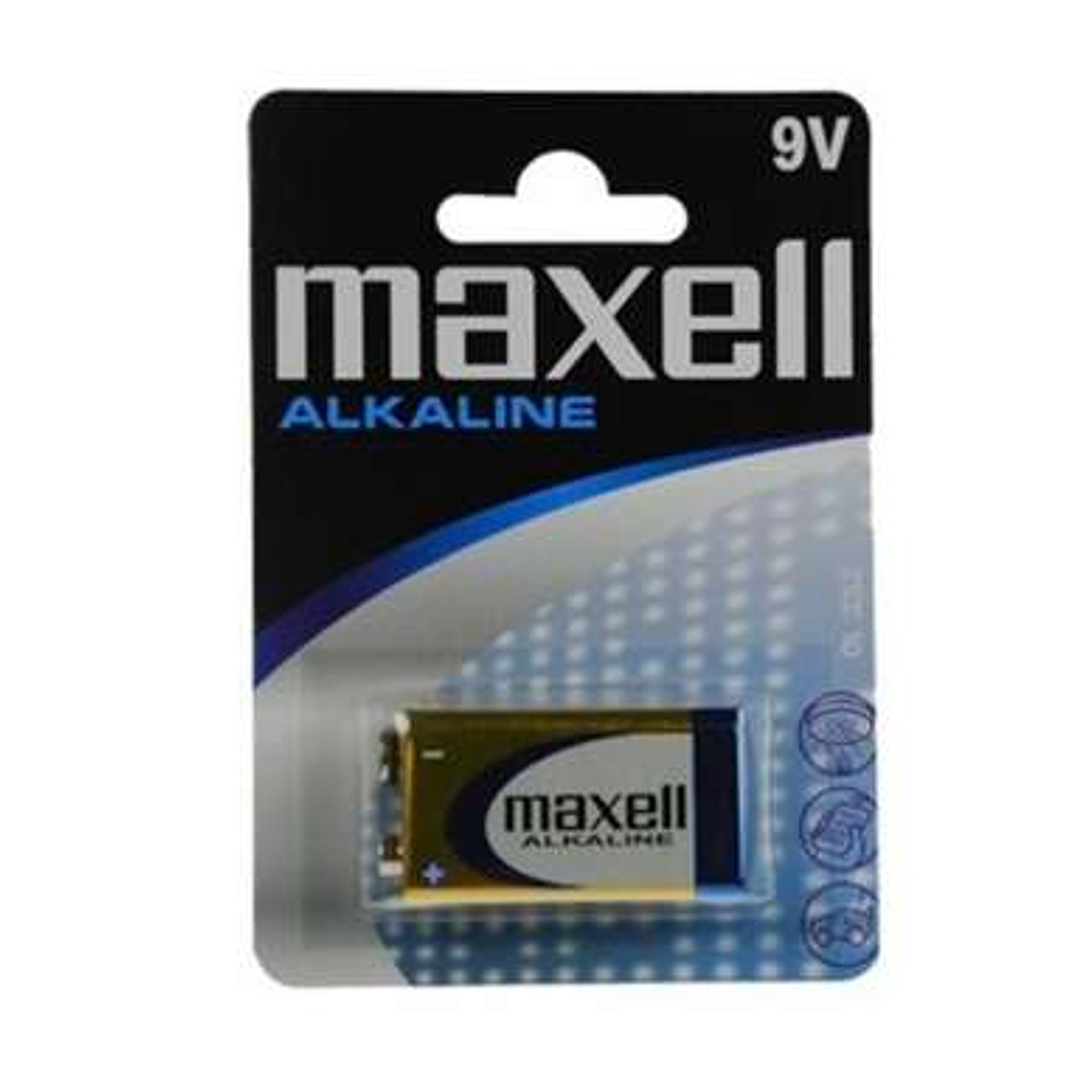 Maxell Pila Alcalina LR09 9V 1