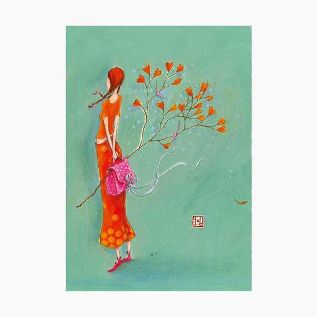 Pictura Gaëlle Boissonnard Cuaderno A6 Grapado - 10.5x15cm - 48 Paginas con Lineas - Papel con Certificacion FSC 1