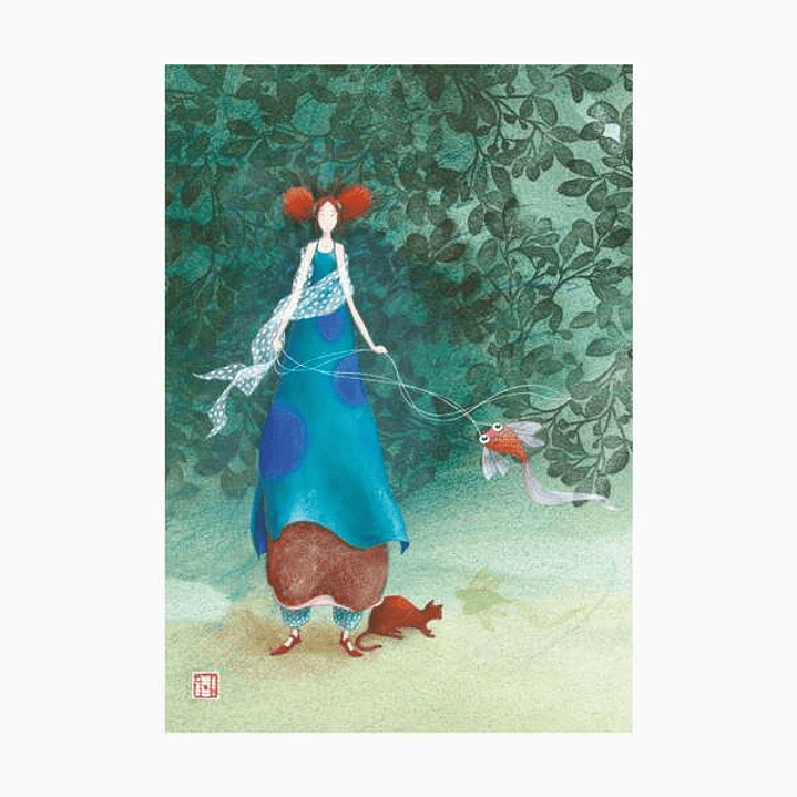 Pictura Gaëlle Boissonnard Cuaderno A6 Grapado - 10.5x15cm - 48 Paginas con Lineas - Papel con Certificacion FSC 1