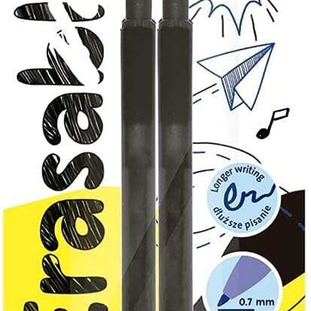 Pelikan Blister 2 Erase 2.0 Recambio - para Lapiz Borrador Erase 2.0 - Color Negro 1