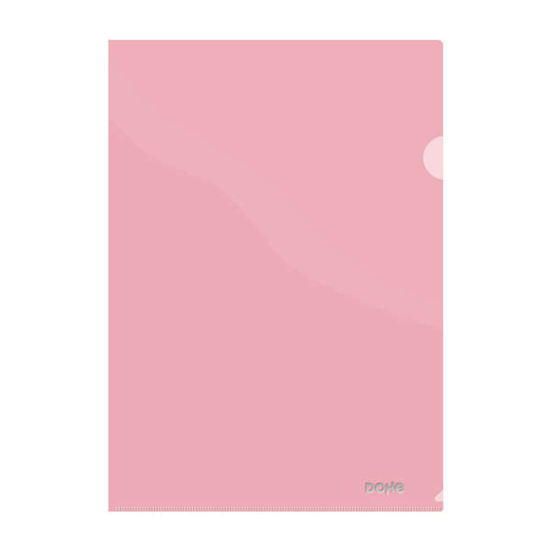 Dohe Dossier Uñero Premium Tamaño A4 - 210x297mm - Fabricado en Polipropileno Translucido de 180 Micras - Color Rojo 1