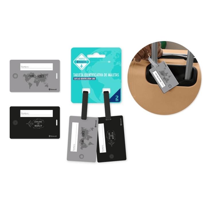 Bismark Pack con 2 Tarjetas Identificativas - 2 Diseños Diferentes 1