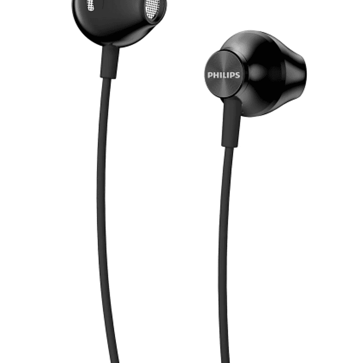 Philips TAUE100 Auriculares In-Ear con Cable - Sonido de Graves Mejorado - Controladores 14.2mm con Iman de Neodimio - Frecuencia 20Hz-20kHz - Sensibi 1