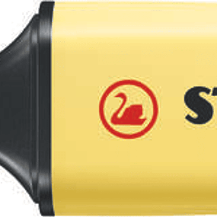 Stabilo Boss 70 Pastel Rotulador Marcador Fluorescente - Trazo entre 2 y 5mm - Recargable - Tinta con Base de Agua - Color Amarillo Cremoso 1