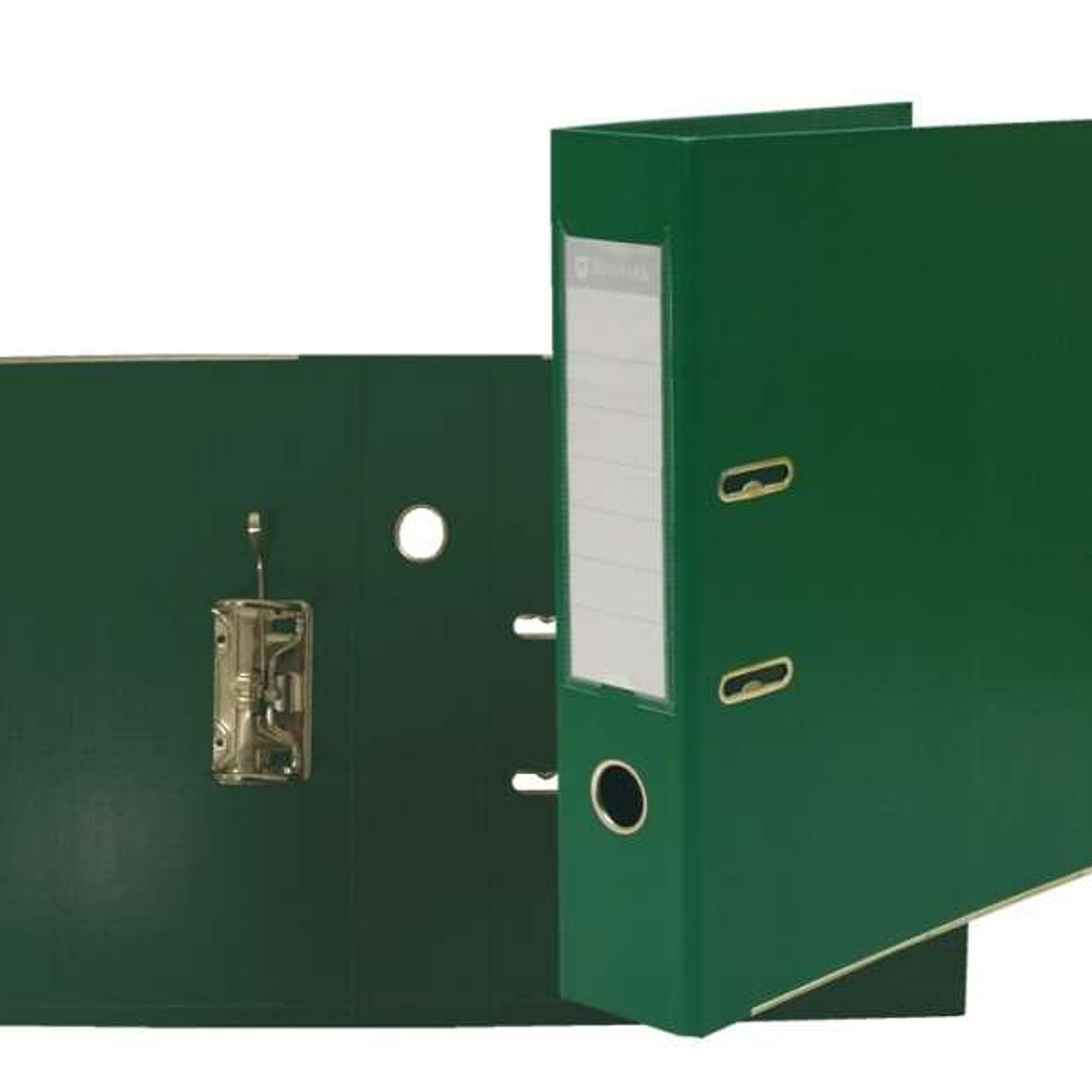 Bismark Archivador A-Z Formato Folio - PVC de Gran Resistencia - Tarjetero en el Lomo - Cartoneras Metalicas en el Borde Inferior - Mecanismo de Palan 1