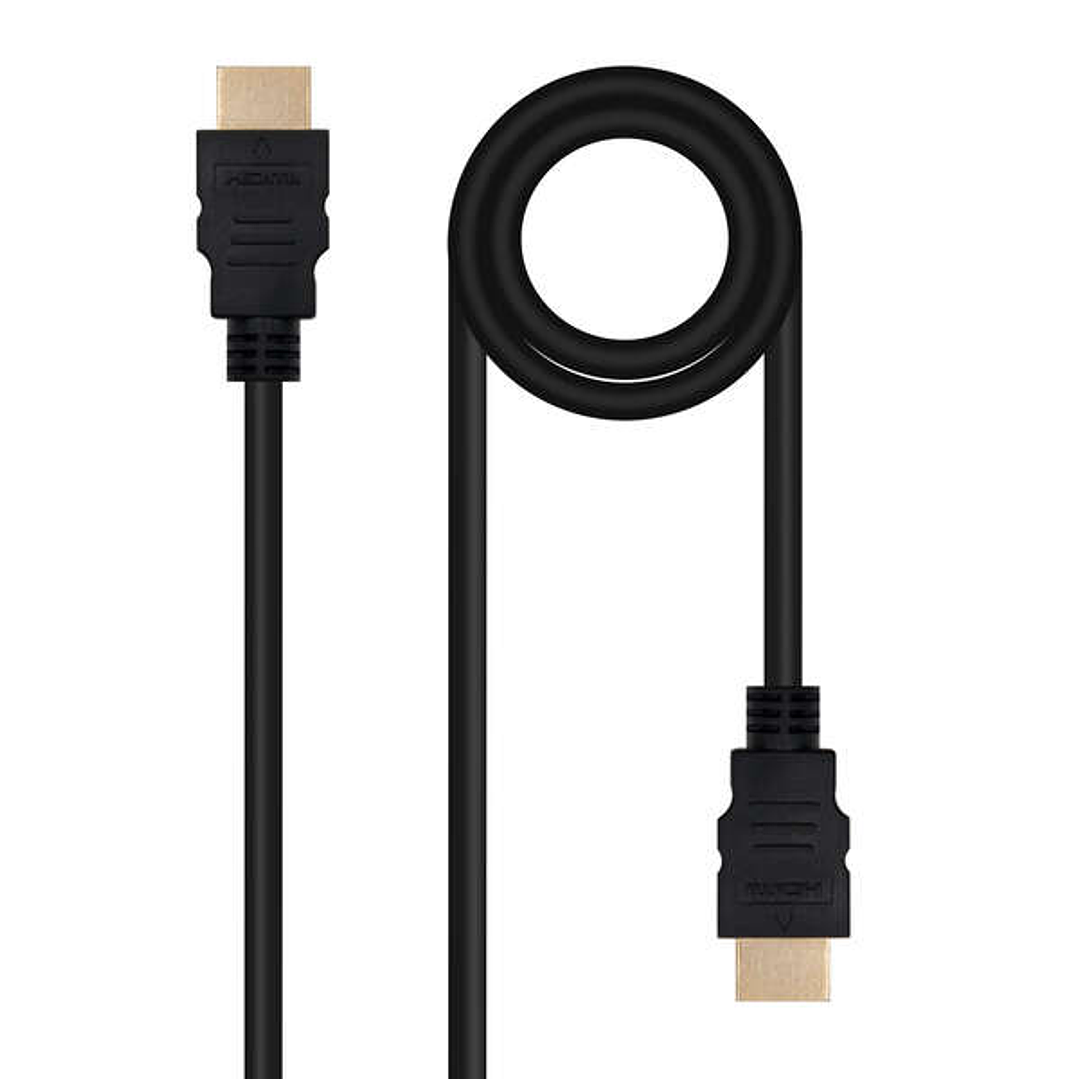 Nanocable Cable HDMI v2.0 Macho a HDMI v2.0 Macho 3m - 4K@60Hz 18Gbps - Color Negro 1