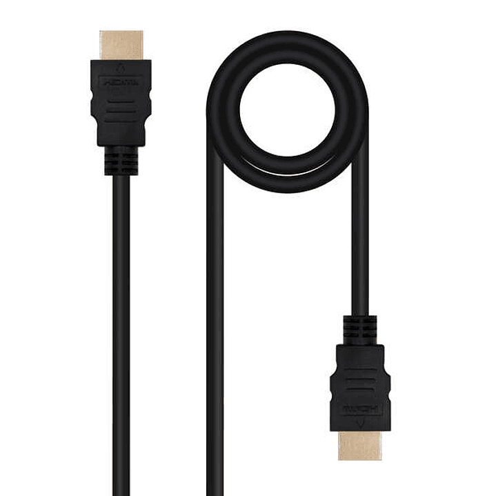 Nanocable Cable HDMI v2.0 Macho a HDMI v2.0 Macho 3m - 4K@60Hz 18Gbps - Color Negro 1