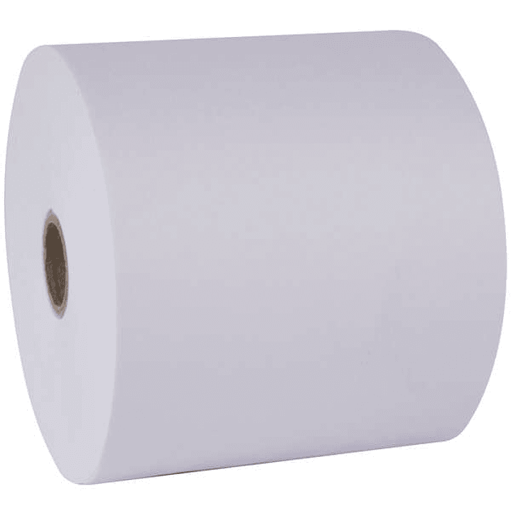 Apli Papel Electra Rollo - 57x65x12mm - Resistente al Agua y al Desgarro - Ideal para Etiquetas y Señalizacion - Blanco 1