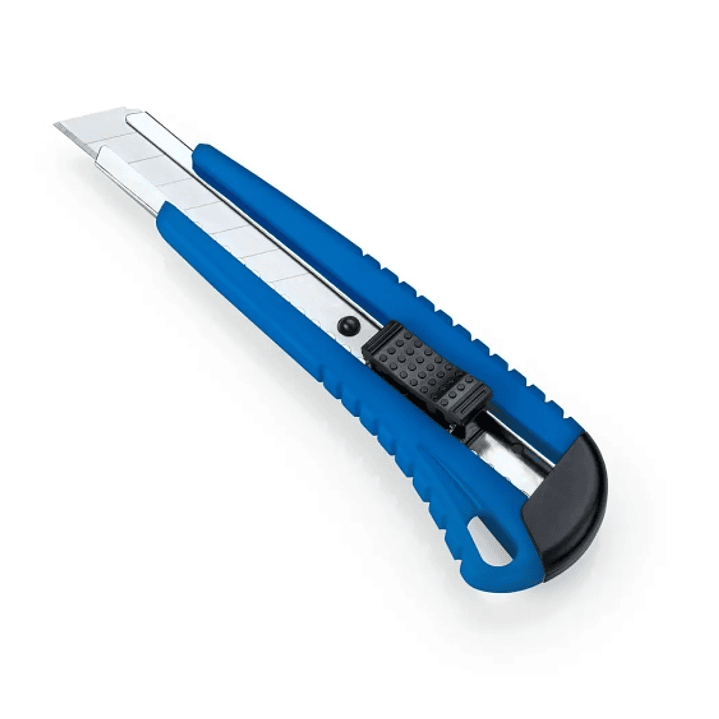 Dahle 10865 Basic Cuter con Cuchilla de 18mm - Mecanismo Automatico de Bloqueo - Guia Metalica 1