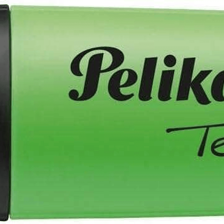 Pelikan Subrayador Textmarker 490 - Base de Agua - 3 Anchos de Trazo - Color Verde Fluorescente 1