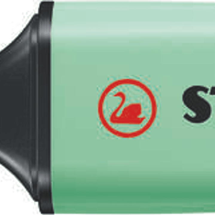 Stabilo Boss 70 Pastel Rotulador Marcador Fluorescente - Trazo entre 2 y 5mm - Recargable - Tinta con Base de Agua - Color Pizca de Menta 1