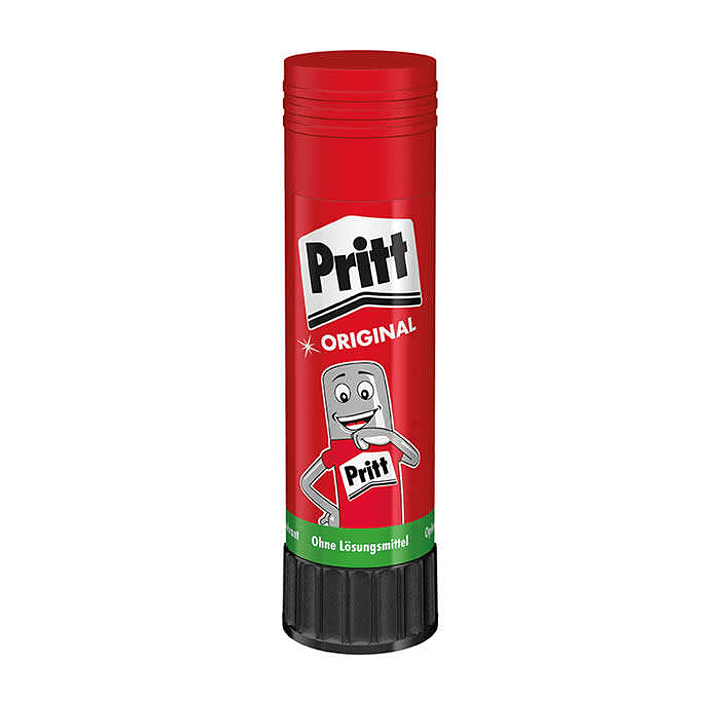 Pritt Barra de Pegamento Grande 43grs - Sin Disolventes - 97% de Ingredientes Naturales - Lavable a 20ºC - Seguro para Niños 1