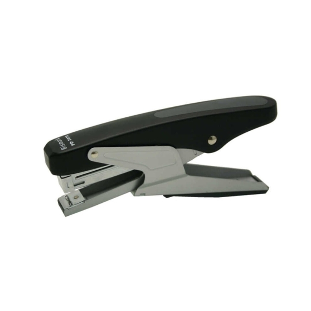 Bismark Grapadora de Tenaza - Capacidad de Grapado 20 Hojas - Diseño Ergonomico - Alta Durabilidad - Color Negro 1