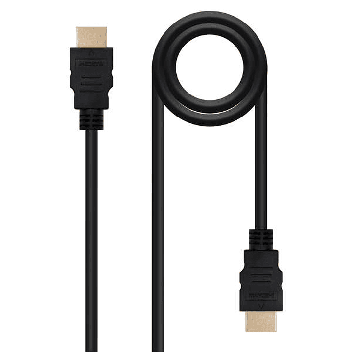 Nanocable Cable HDMI Alta Velocidad / HEC - A/M-A/M - 1.5m - Color Negro 1