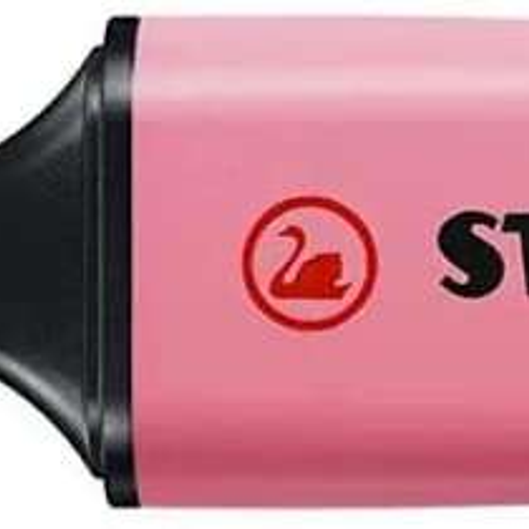 Stabilo Boss 70 Pastel Marcador Fluorescente - Trazo entre 2 y 5mm - Recargable - Tinta con Base de Agua - Color Rosa Cerezo en Flor 1