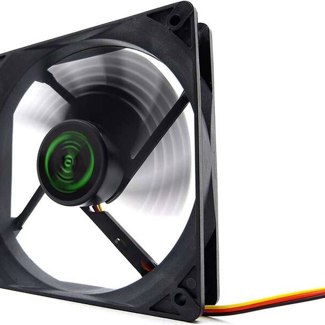 Tacens Anima AF12 Ventilador 120mm - Carcasa y Aspas Negras - Velocidad Max. 1200rpm 1