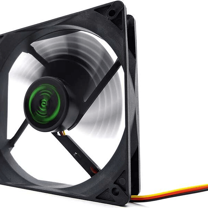 Tacens Anima AF12 Ventilador 120mm - Carcasa y Aspas Negras - Velocidad Max. 1200rpm 1