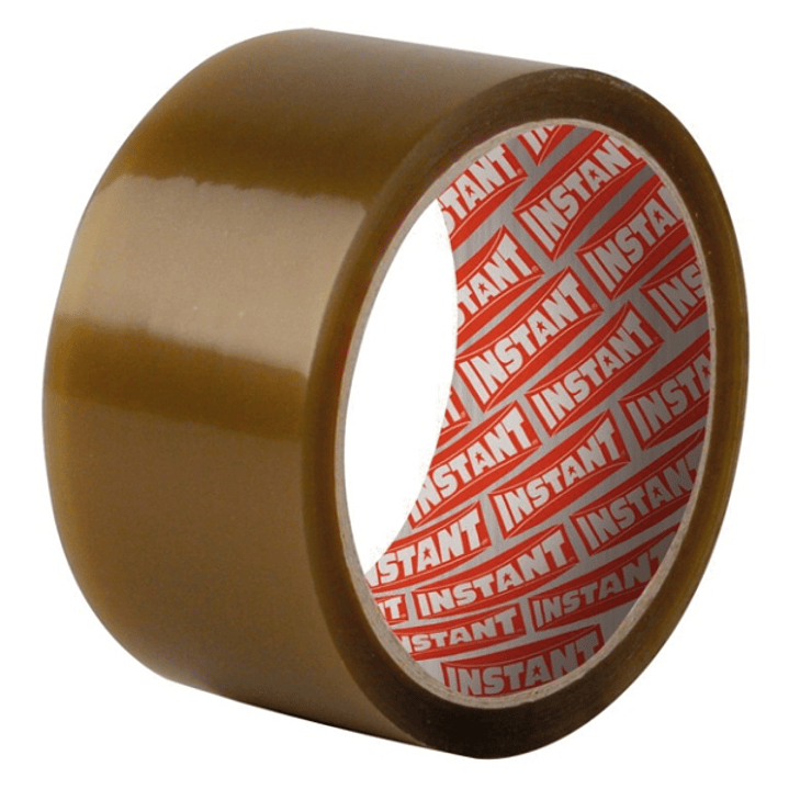 Instant Classic Precinto de Embalar 50mm x 66 Metros - Fabricado en Polipropileno - Color Marron 1