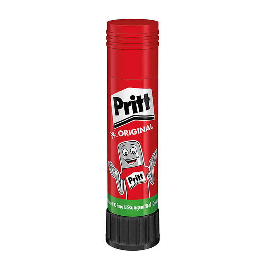 Pritt Barra de Pegamento 11grs - Sin Disolventes - 97% de Ingredientes Naturales - Lavable a 20ºC - Seguro para Niños 1