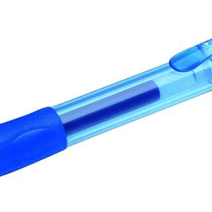 Bic Gel-ocity Original Boligrafo de Tinta Gel Retractil - Punta Media de 0.7mm - Recargable - Grip de Goma - Clip de Plastico - Color Azul 1