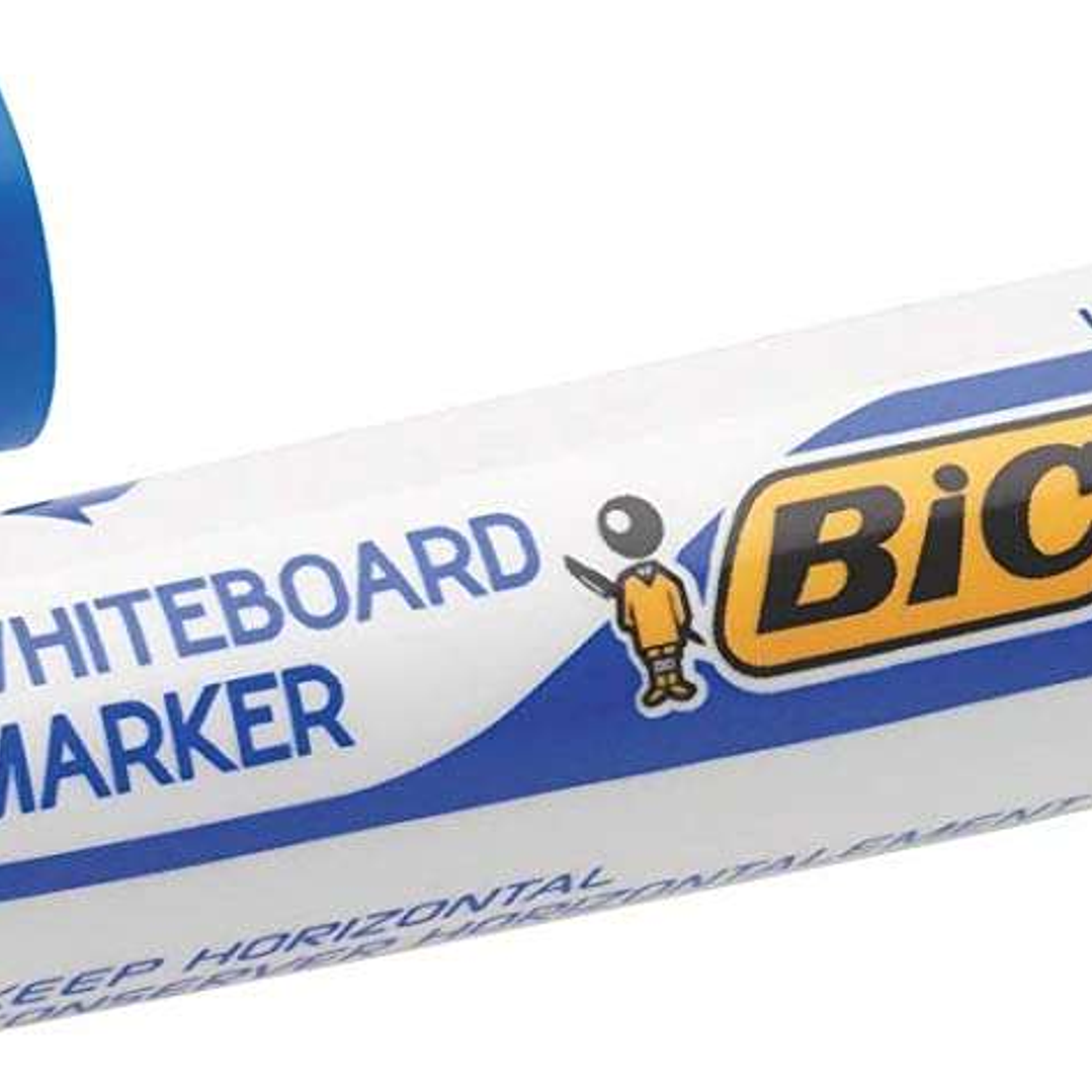 Bic Velleda 1751 ECOlutions Marcadores para Pizarra - Punta Biselada - Trazo entre 3mm y 5.5mm - Tinta con Base de Alcohol - Ecologico - Borrado Optim 1