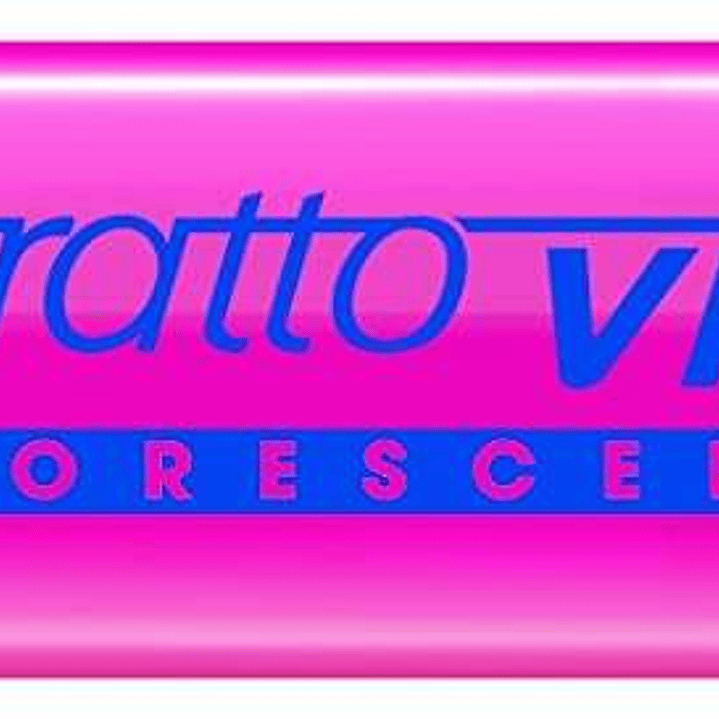 Tratto Video Marcador Fluorescente - Punta Biselada - Tinta Base de Agua - Secado Rapido - Color Rosa Fluorescente 1