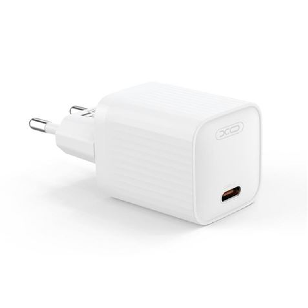 XO L146 Cargador de Corriente 20W - USB-C - PD 3.0 y QC 3.0 - Color Blanco 1