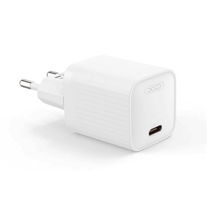 XO L146 Cargador de Corriente 20W - USB-C - PD 3.0 y QC 3.0 - Color Blanco 1